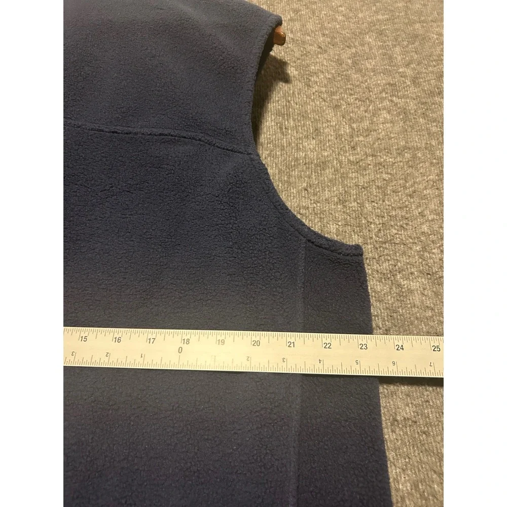 Patagonia synchilla classic vest fleece mens blue size XL full zip